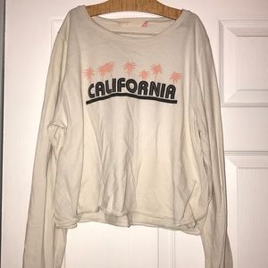 Forever 21 crop t shirt